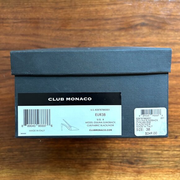 Club Monaco Giulina Slingback, size 38 (US 8) - Picture 10 of 10
